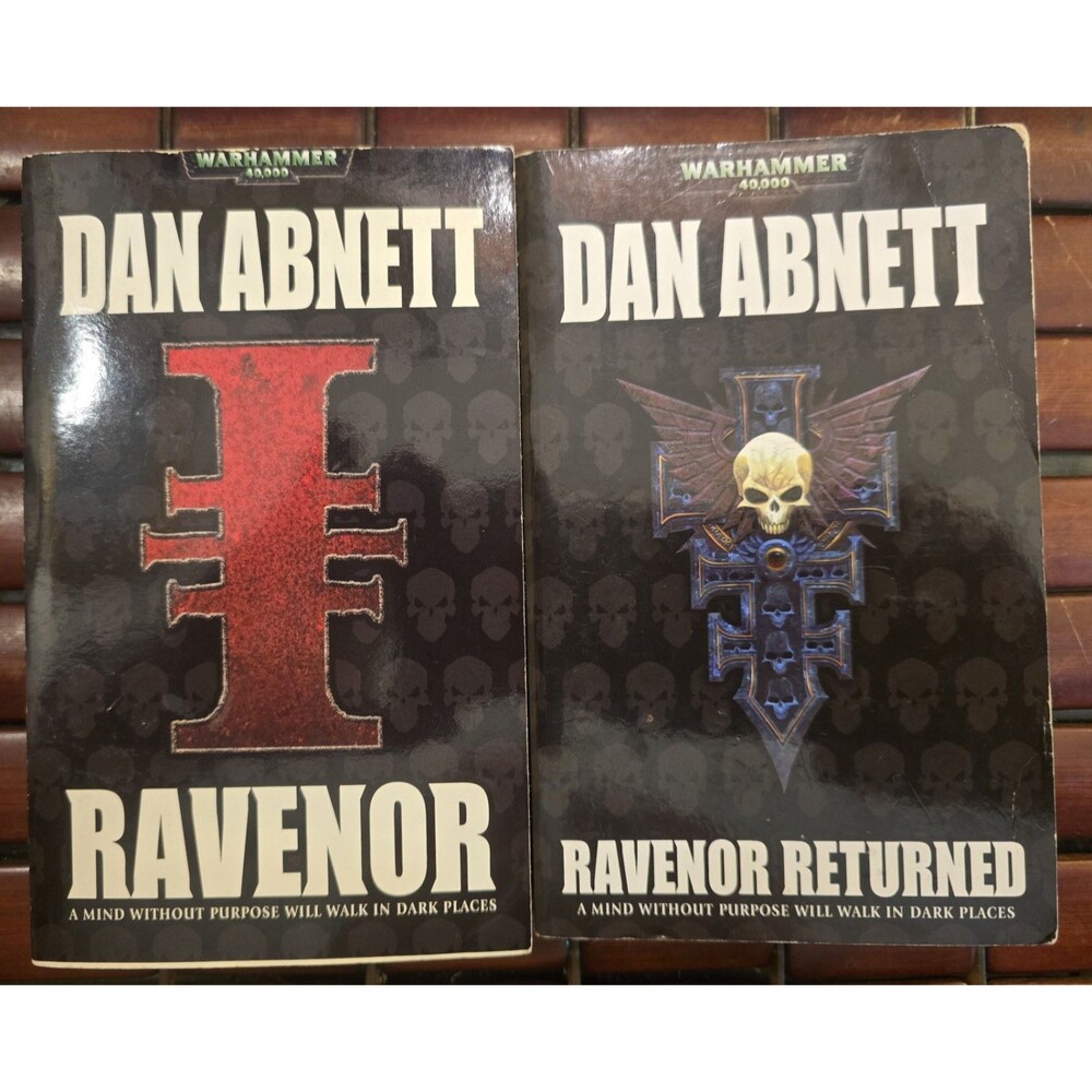 Ravenor / Ravenor Returned Dan Abnett Warhammer 40k Black Library 2 Paperbacks